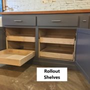 Rollout shelves