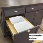 Double Wastebasket Pullout (soft close) +$400.00
