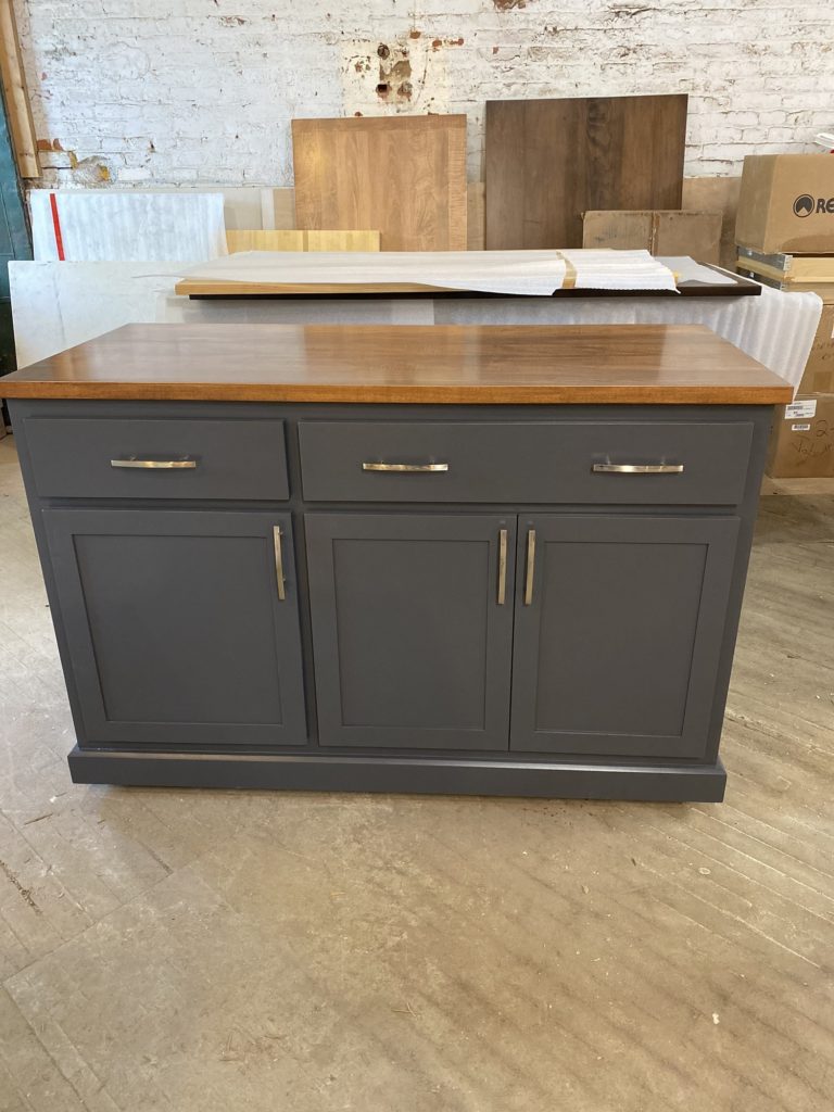 Winchester Custom Kitchen Island With Seating and Storage, Classic Kitchen  Island 