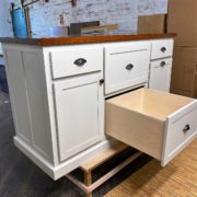 kitchen island with drawers