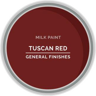 General Finishes Milk Paint Tuscan Red